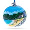 Copacabana, Rio de Janeiro, Brazil Glass Ball Christmas Ornament 4 Inches